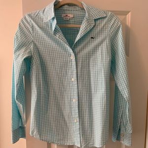 Vineyard Vines Gingham Button Up